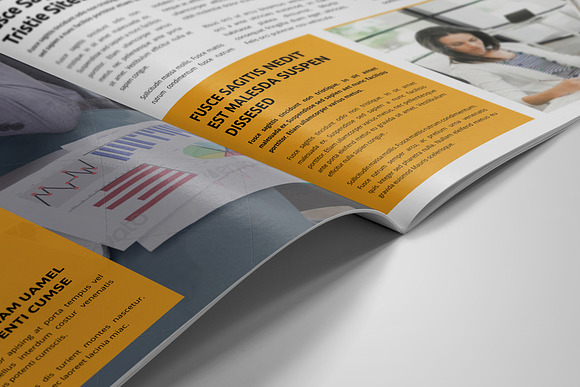 Newsletter Design v5 in Brochure Templates - product preview 3