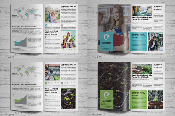 Newsletter Design v5 in Brochure Templates - product preview 10
