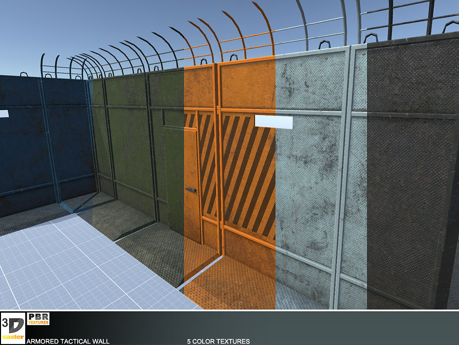 Armored Tactical Wall in Urban - product preview 7