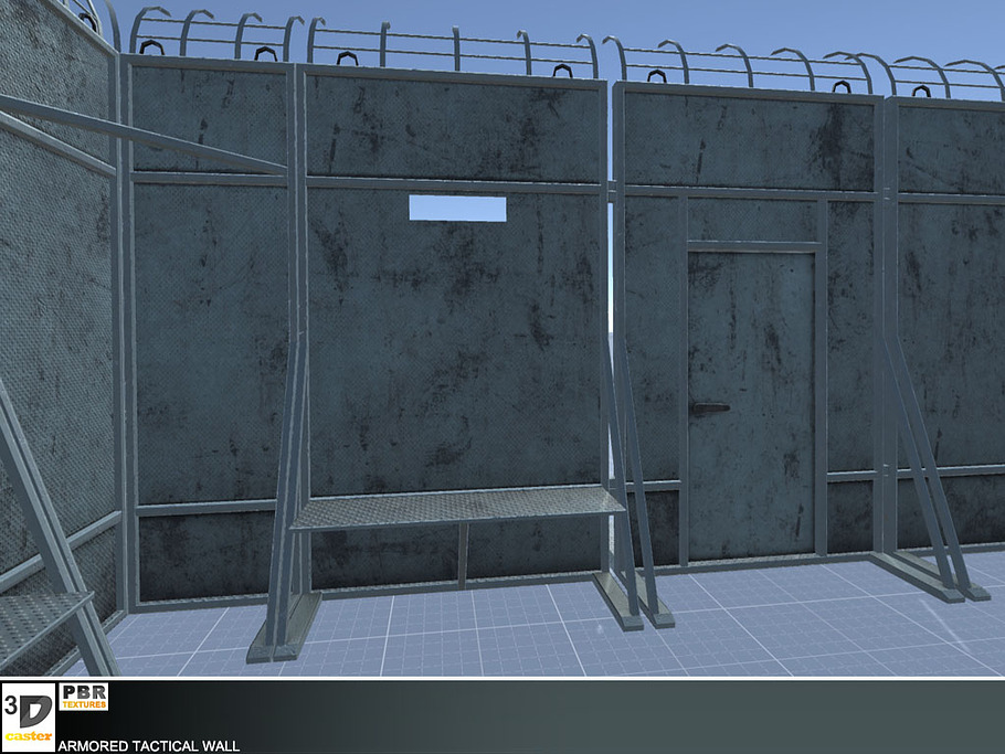 Armored Tactical Wall in Urban - product preview 9