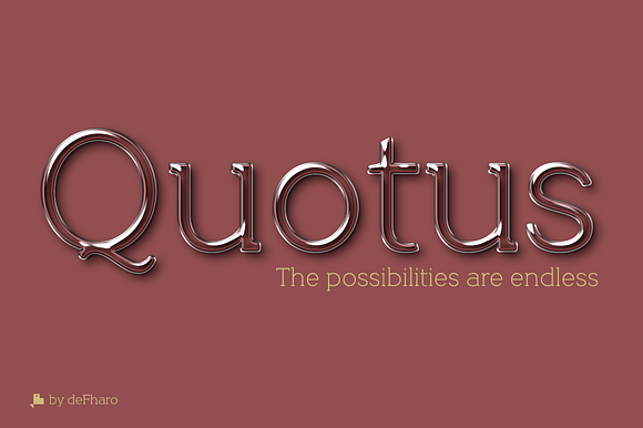Quotus Slab Bracketed -8 fonts- in Slab Serif Fonts - product preview 2