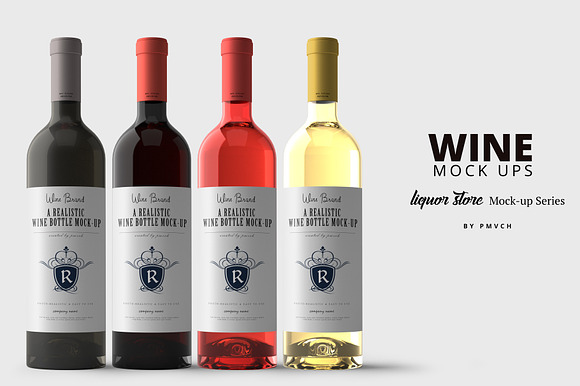 Wine Mockup Kit in Product Mockups - product preview 21