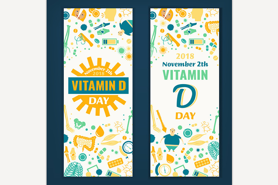 Vitamin D day in Illustrations - product preview 8