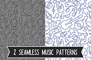 Seamless music patterns