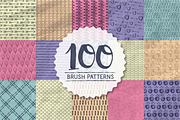 100 brush patterns