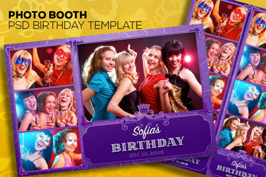 PhotoBooth PSD Templates Two Size in Templates - product preview 8