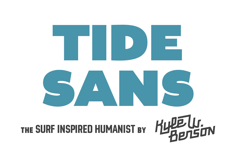 Tide Sans in Sans-Serif Fonts - product preview 8
