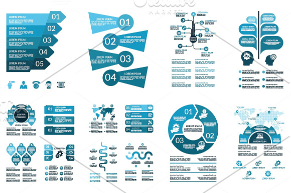 Popular Infographics Tool in Illustrations - product preview 3
