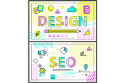 Design and Seo Banners with Linear