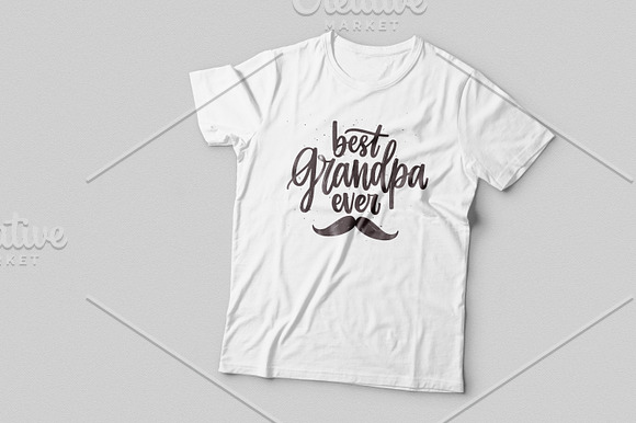 Happy Grandparents day lettering in Illustrations - product preview 7