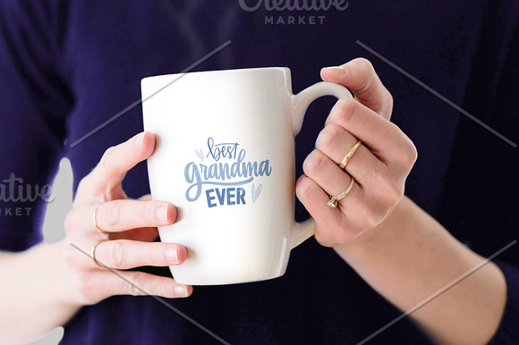 Happy Grandparents day lettering in Illustrations - product preview 10