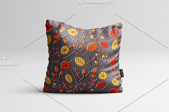 Autumn seamless pattern in Illustrations - product preview 6