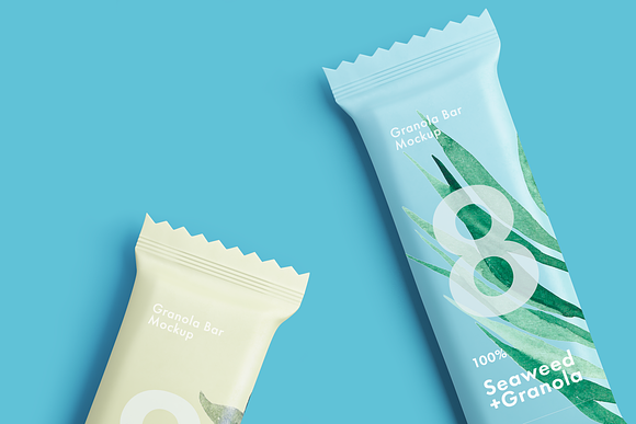 Granola Bar Mockup in Product Mockups - product preview 5