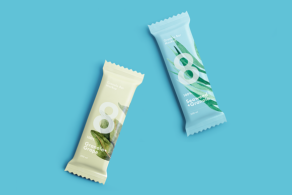 Granola Bar Mockup in Product Mockups - product preview 7