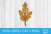 Leaf SVG Cut File