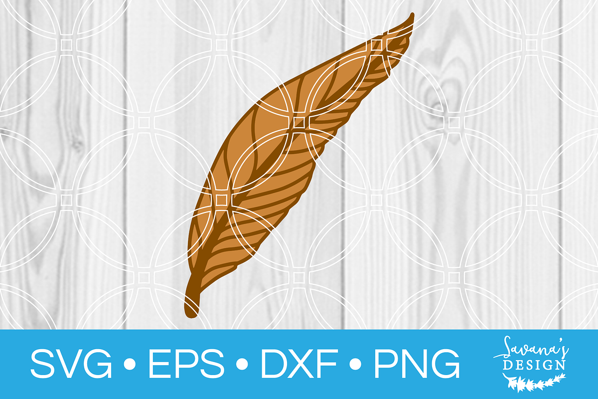 Download Feather SVG Cut File | Custom-Designed Illustrations ...