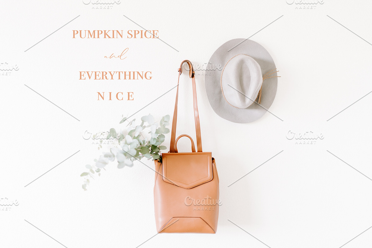 Pumpkin Spice Fall Stock Photo  in Product Mockups - product preview 8
