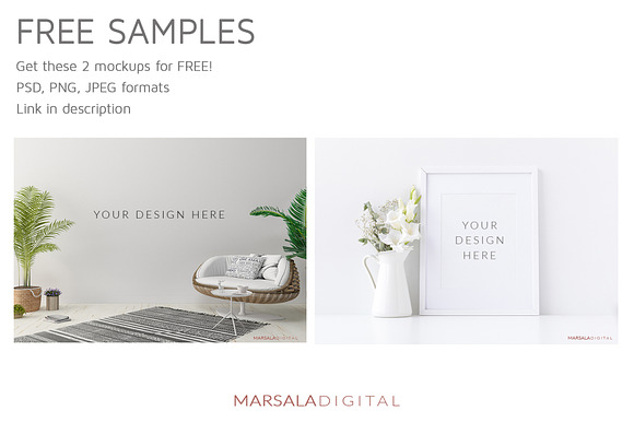 Massive Wall & Frame Mockup Bundle 2 in Mockup Templates - product preview 22