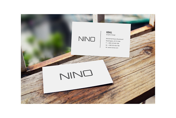 Business Card Mockup Professional in Print Mockups - product preview 3