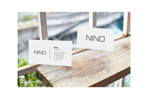 Business Card Mockup Professional in Print Mockups - product preview 5