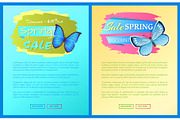 Sale Spring Discount Blue Butterfly