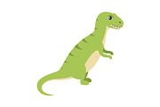 Dinosaur with Small Hands Vector