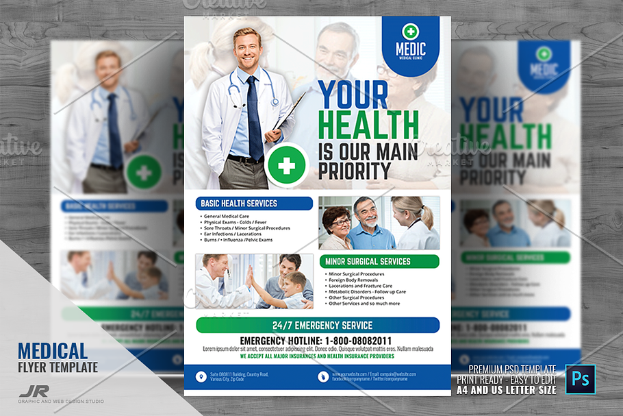 Medical Clinic Promotional Flyer