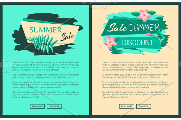 Summer Big Sale Discount Summertime