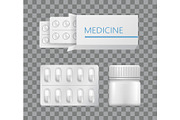 Medicine Packaging Drugs Silver