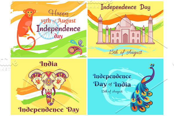 Happy Independence Day India Vector