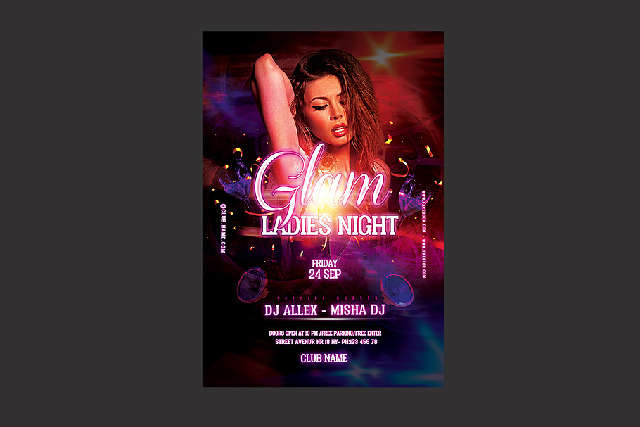 Ladies Night Flyer 