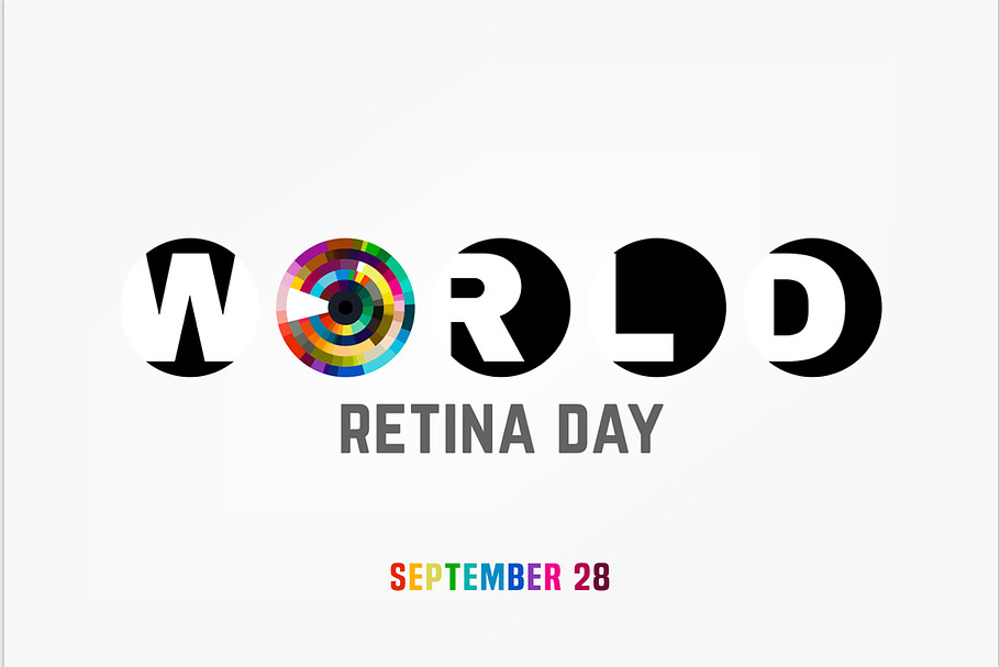 World retina day in Illustrations - product preview 8