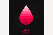 Anemia Vector Icon