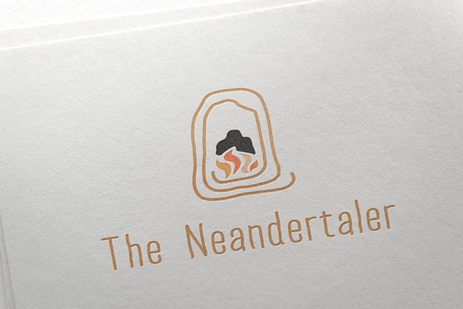 The Neandertaler Logo in Logo Templates - product preview 8