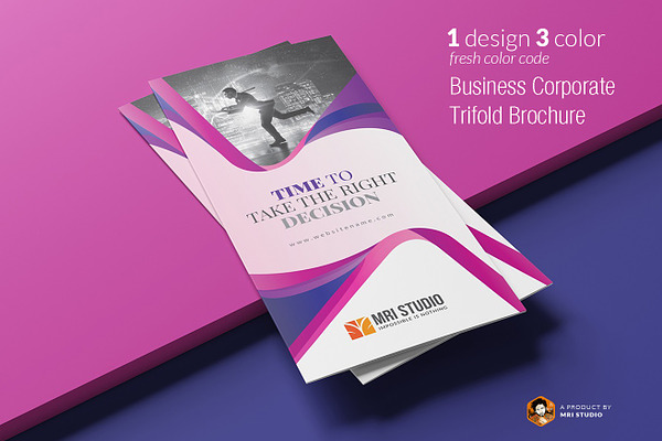 Business Corporate Trifold Brochure