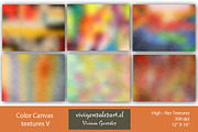 Color canvas textures V