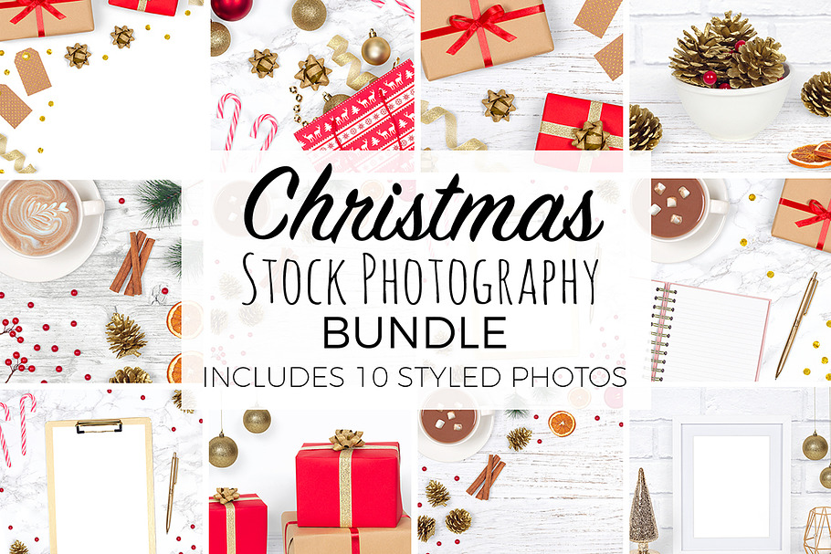 Christmas Stock Photography Bundle in Product Mockups - product preview 8
