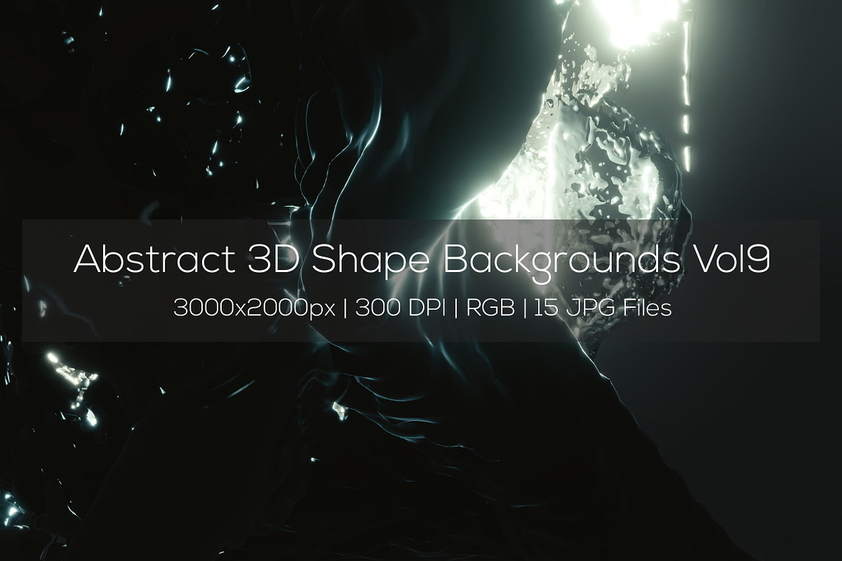 Abstract 3D Shape Backgrounds Vol9 in Textures - product preview 8