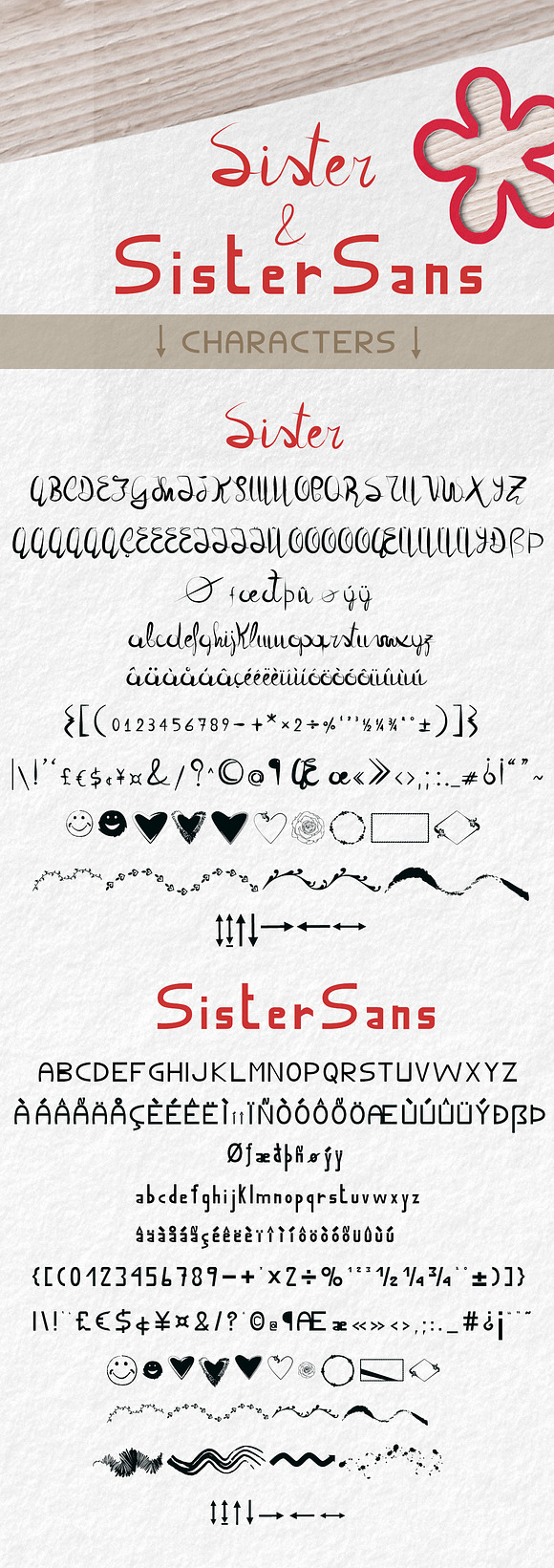 Sister Font Duo in Script Fonts - product preview 1