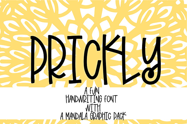 Prickly - With Mandala Extras