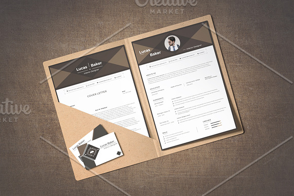 Editable Resume for Interior Designe in Resume Templates - product preview 1