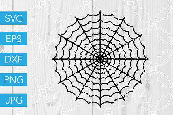 Spiderweb SVG Cut File Halloween