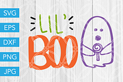 Lil Boo Halloween SVG Cut File
