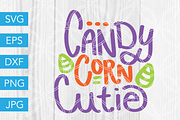 Candy Corn Cutie SVG Cut File
