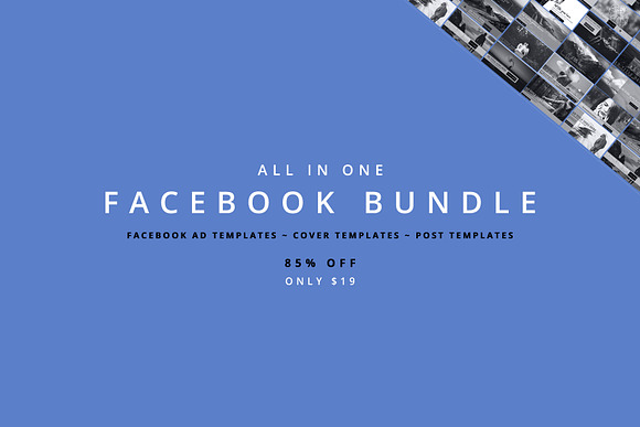 All in One Facebook Bundle in Facebook Templates - product preview 42