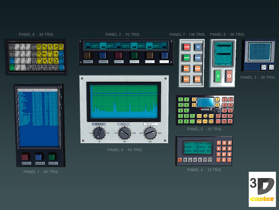 Control Center Set in Electronics - product preview 5