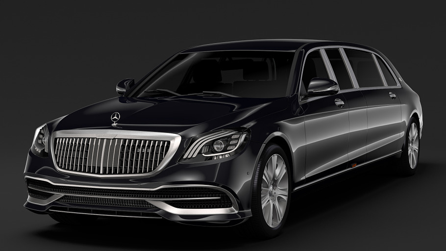 Mercedes Maybach S 650 Pullman Guard in Vehicles - product preview 1
