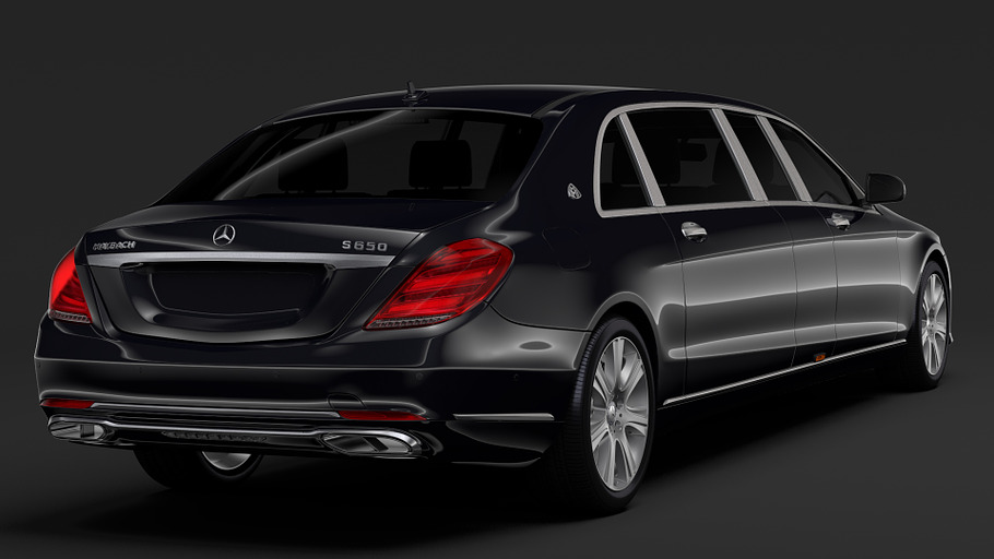 Mercedes Maybach S 650 Pullman Guard in Vehicles - product preview 6