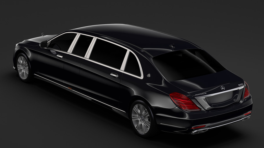 Mercedes Maybach S 650 Pullman Guard in Vehicles - product preview 7