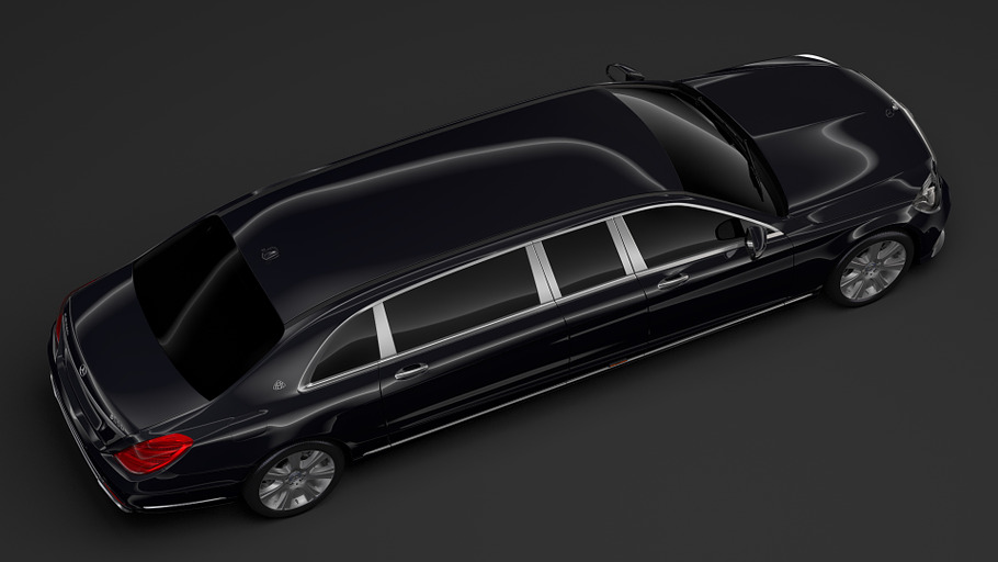 Mercedes Maybach S 650 Pullman Guard in Vehicles - product preview 12